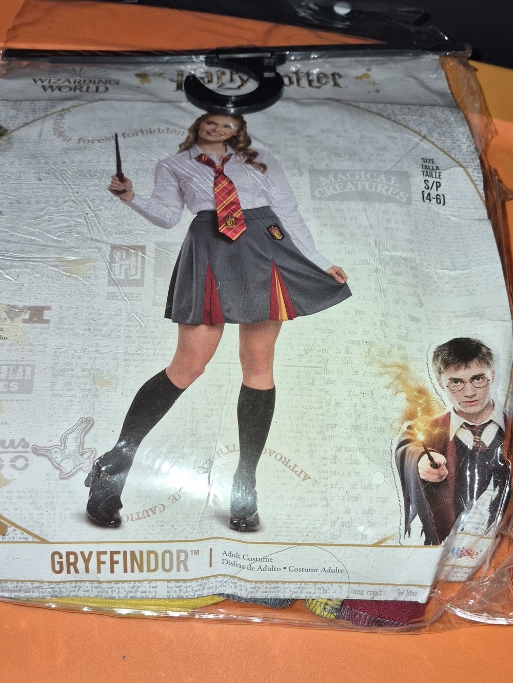Gryffindor Costume - Red & Gold Accent